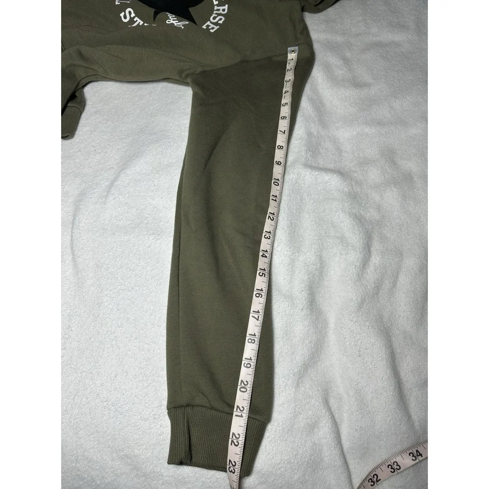 Converse Green Hoodie Youth XL Gently Used
